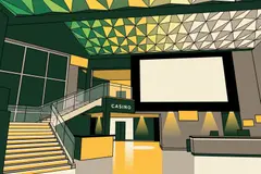 Entrance hall of Starlight Casino in West Edmonton Mall